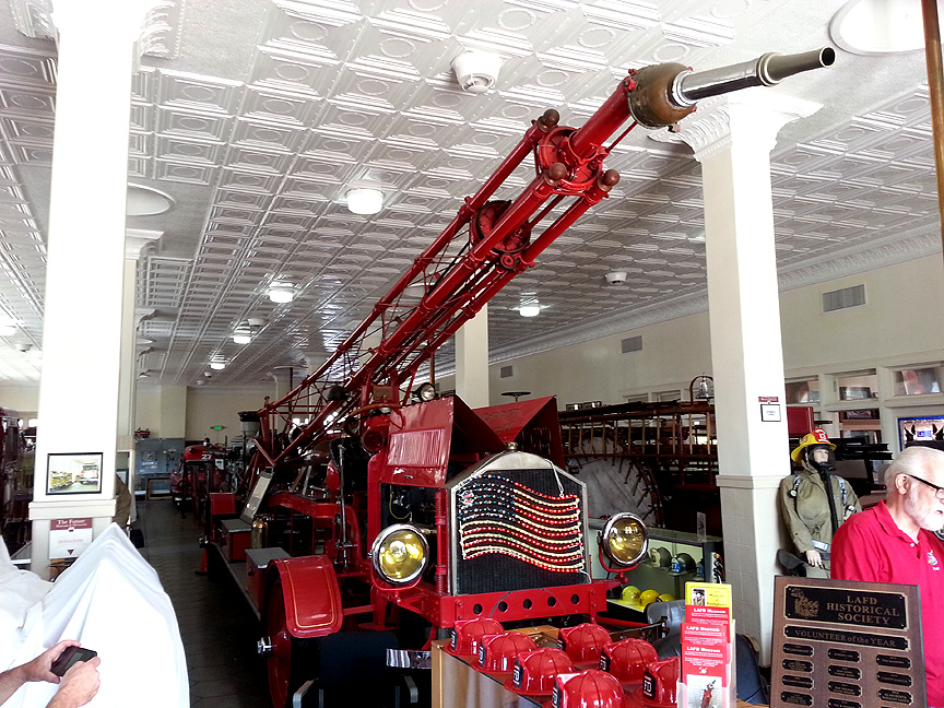 LAFD Museum second floor